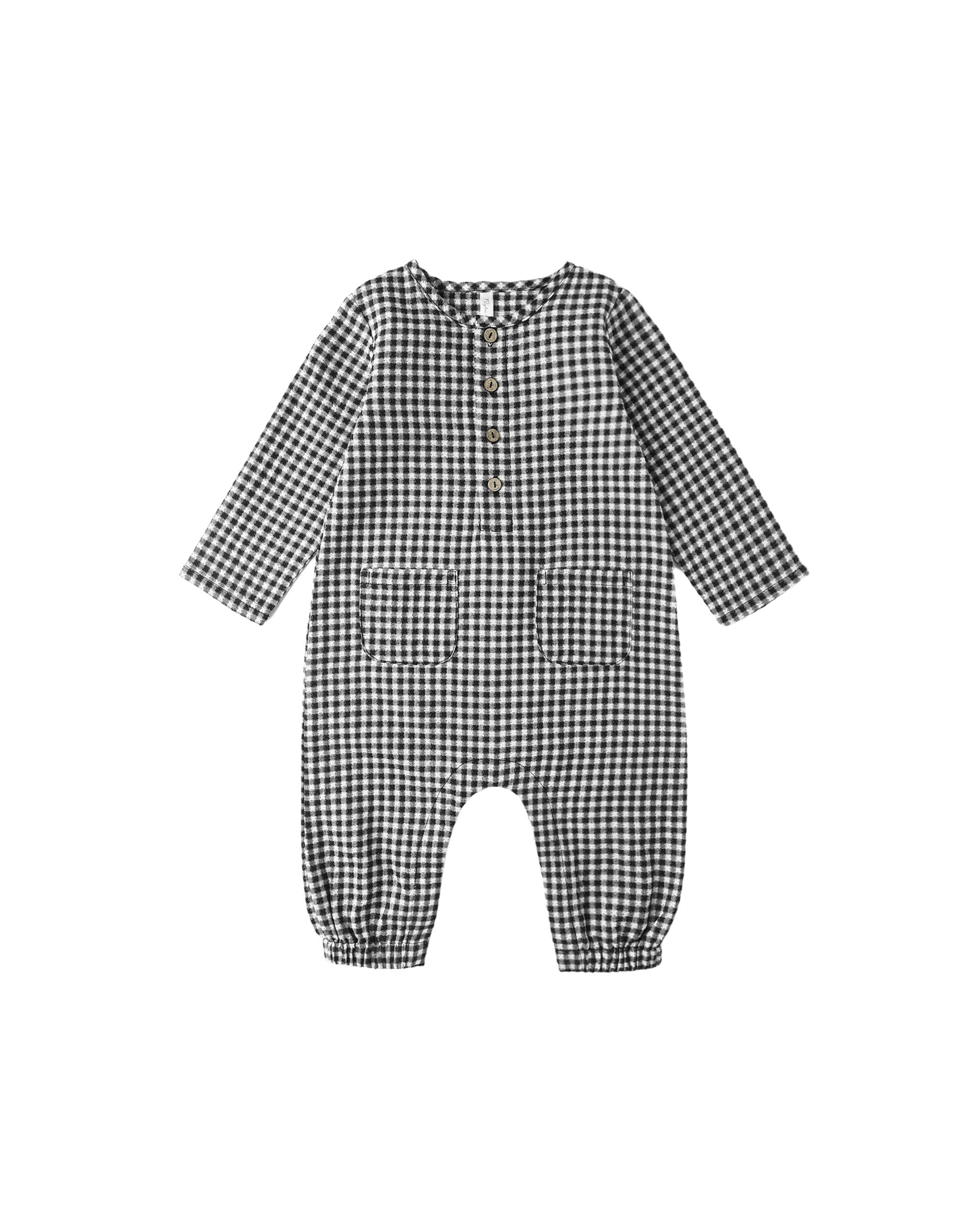 Long Sleeve Woven Jumpsuit