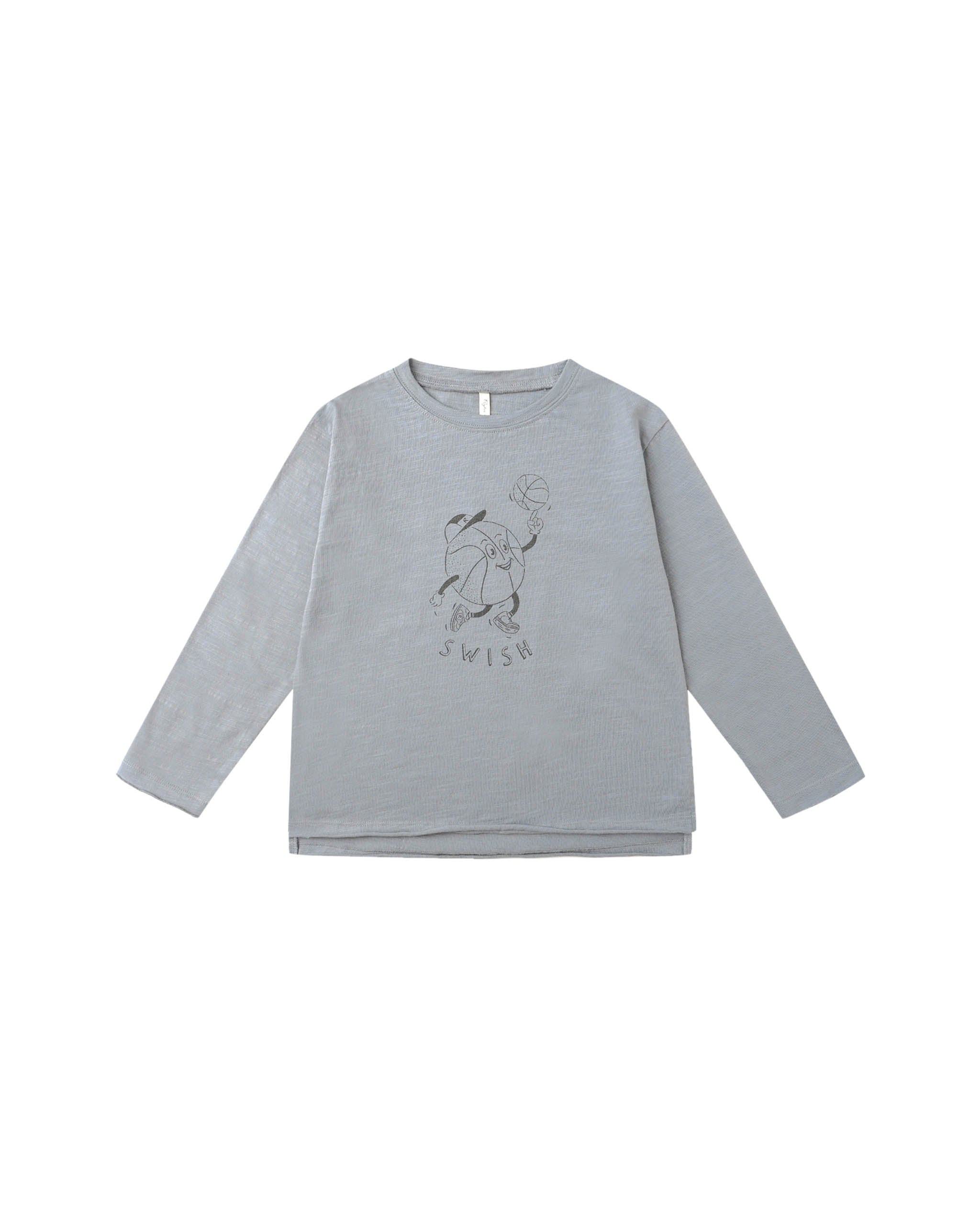 Raw Edge Long Sleeve Tee