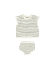 Scallop Knit Baby Set