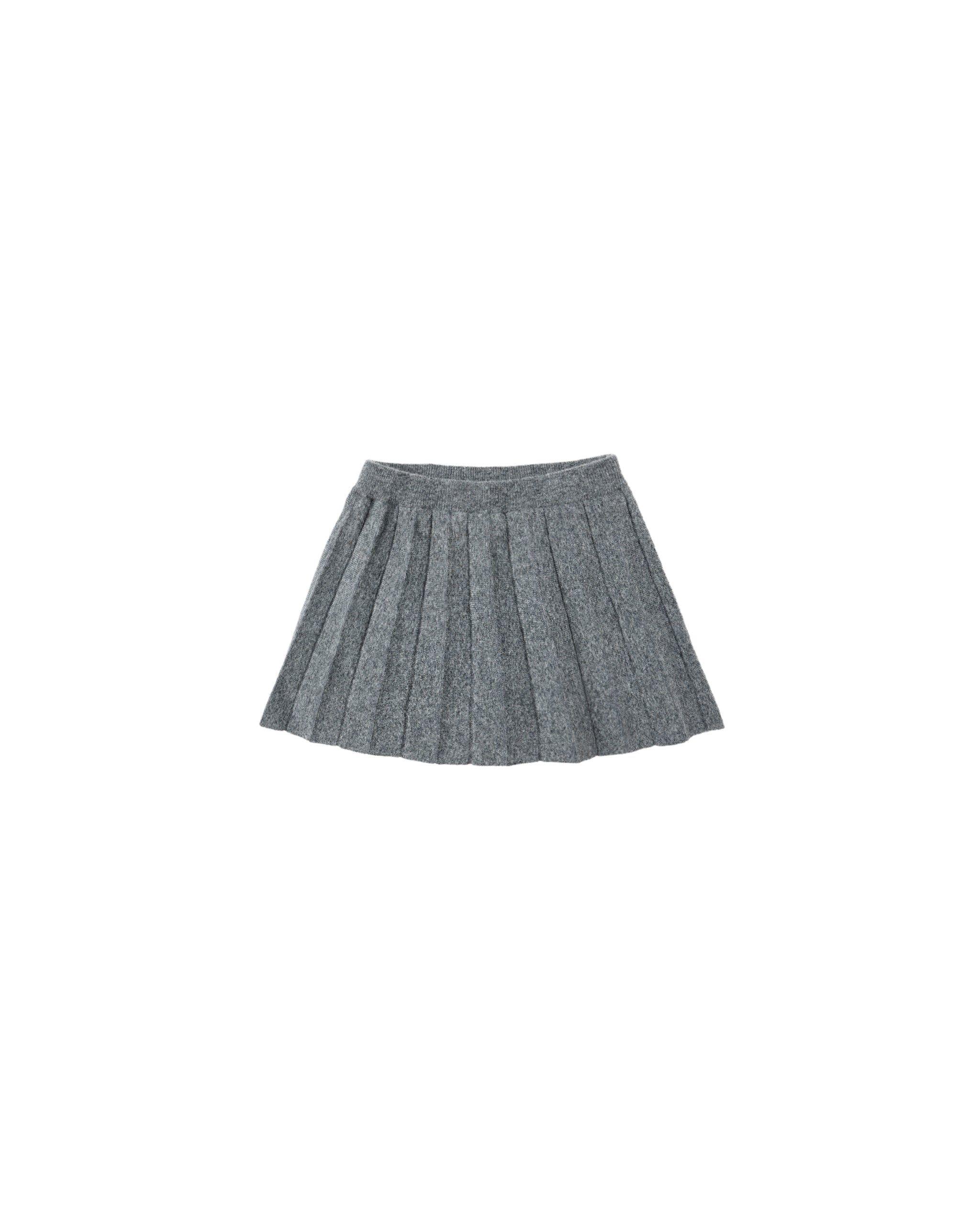 Knit Pleated Skirt