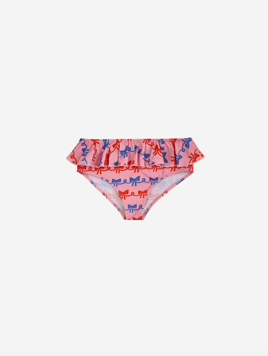 Baby Ribbon Bow Swim Shirt & Bottom Set