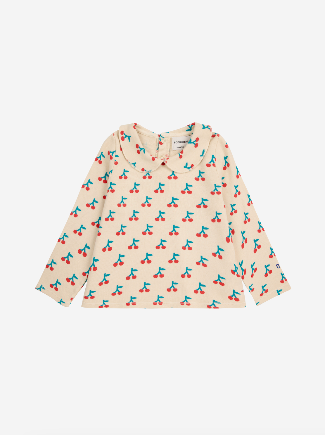 Baby Cherry Collar T-Shirt