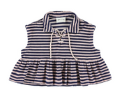 Walnut Terry Stripe Shirt