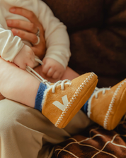 Baby Winter Suede Camel Pierre