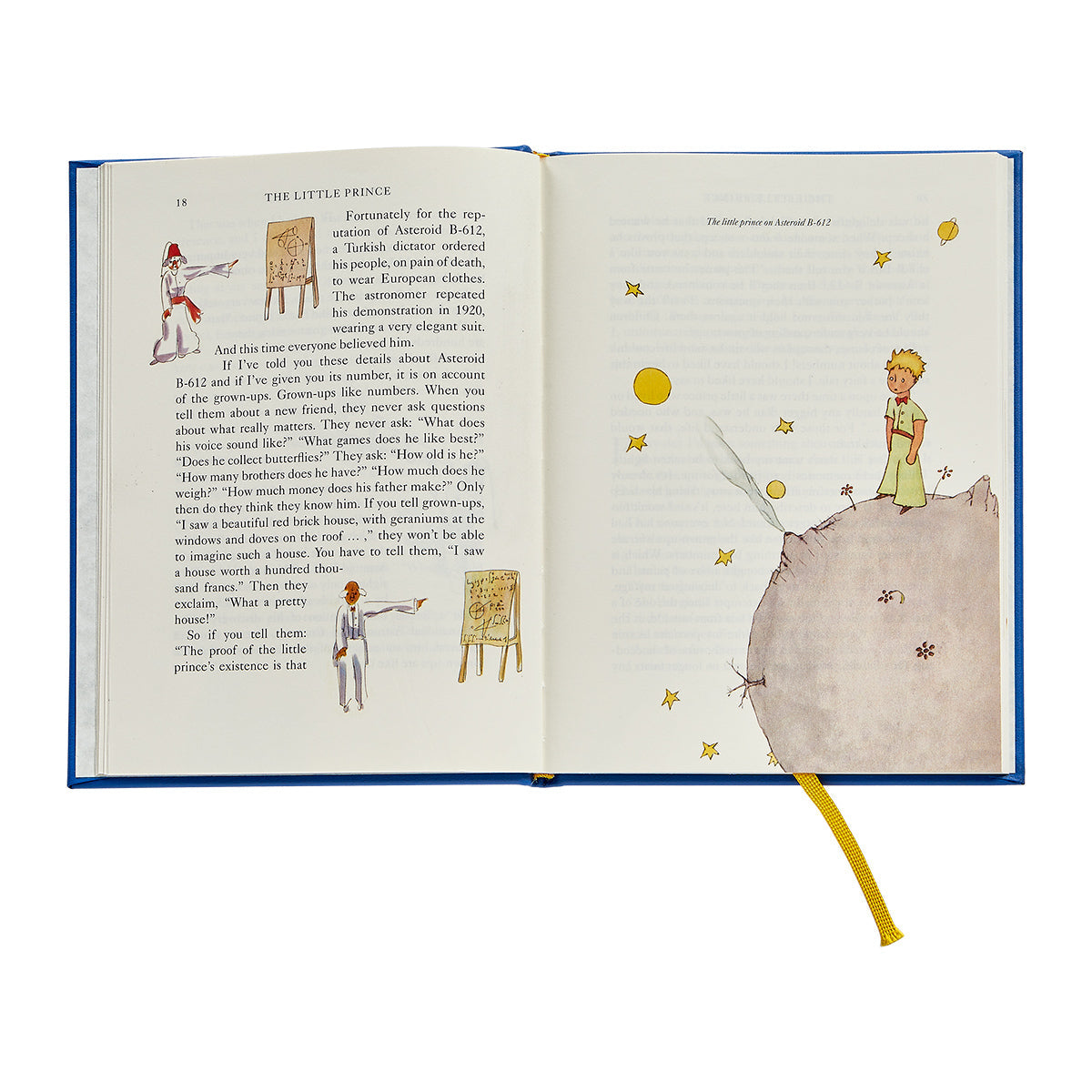 The Little Prince - Blue Bonded Leather