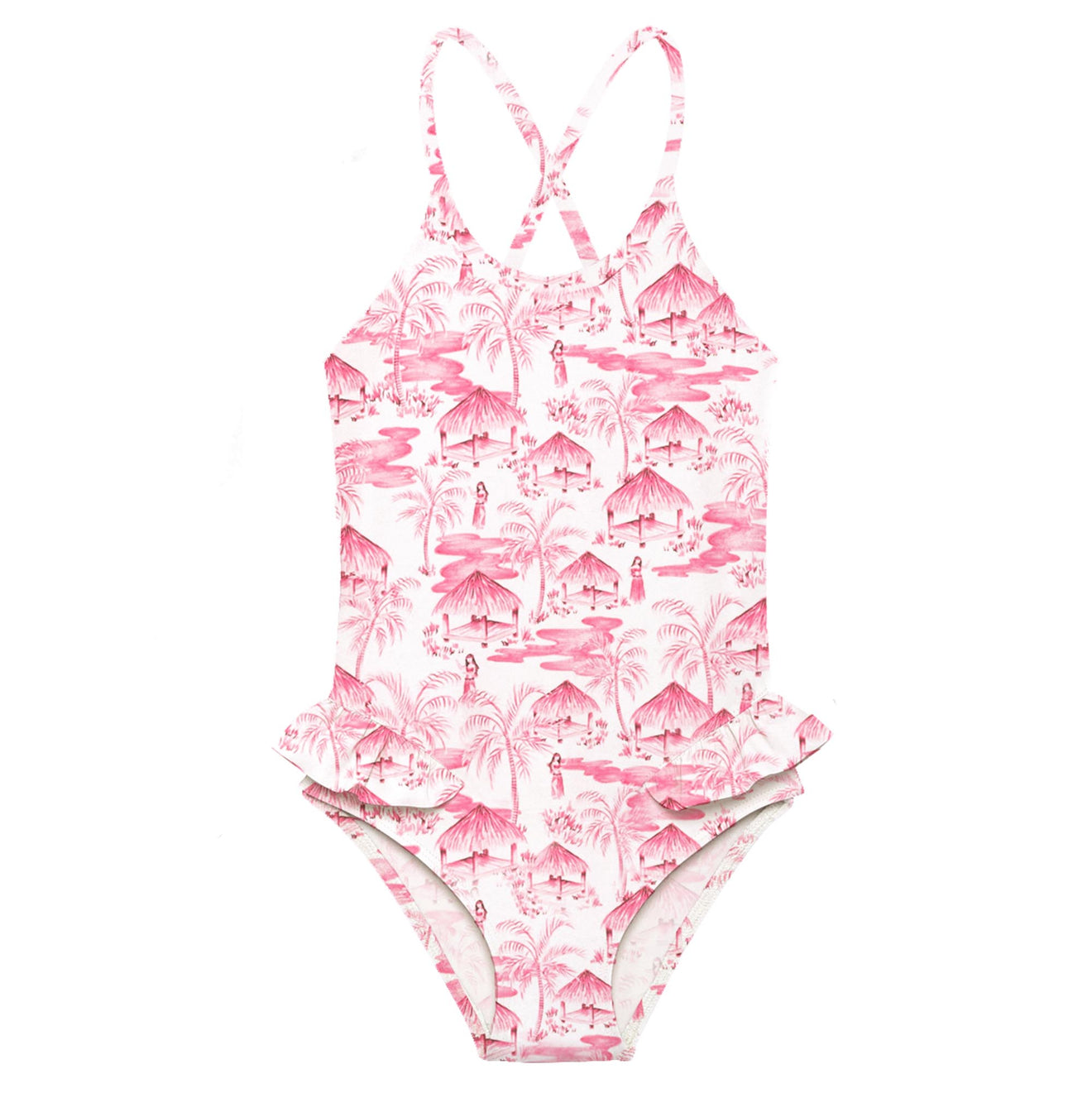 Vahine Swimsuit with Frills