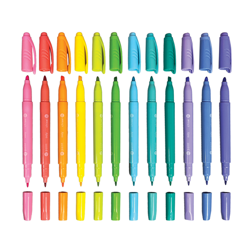 Pastel Hues Markers - Set of 12