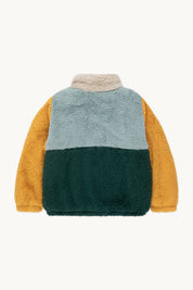 Color Block Polar Sherpa Jacket