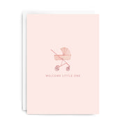 Welcome Little One Greeting Card