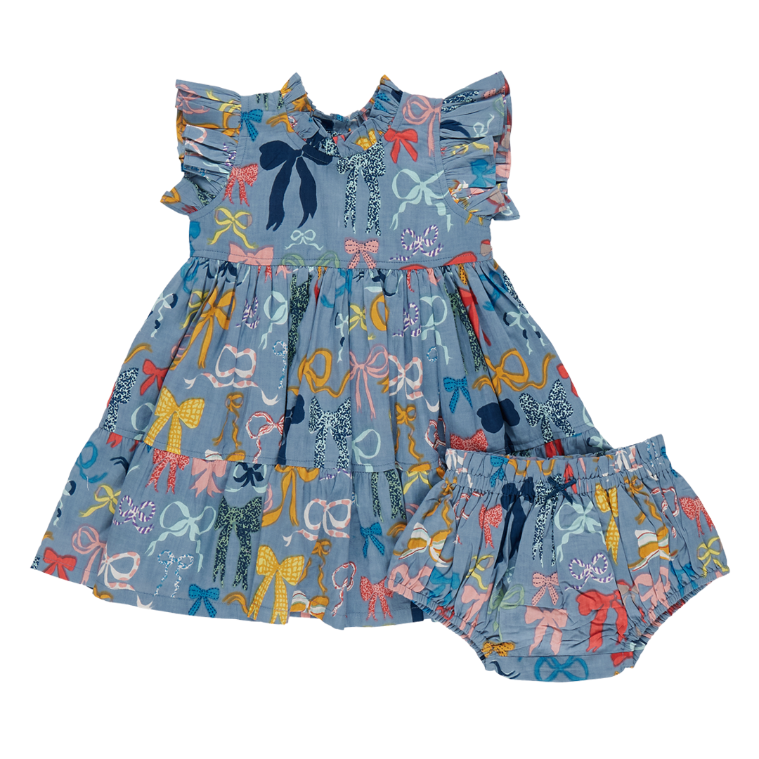 Jennifer Dress & Bloomer Set