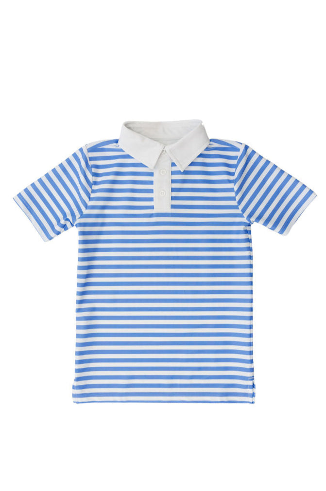 QB Stripe Polo Shirt