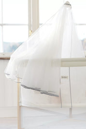 Cradle with Fitted Sheet and Canopy
