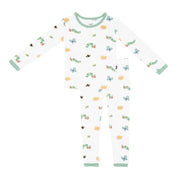 Long Sleeve Print Pajama Set