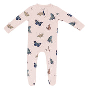 Zippered Print Footie