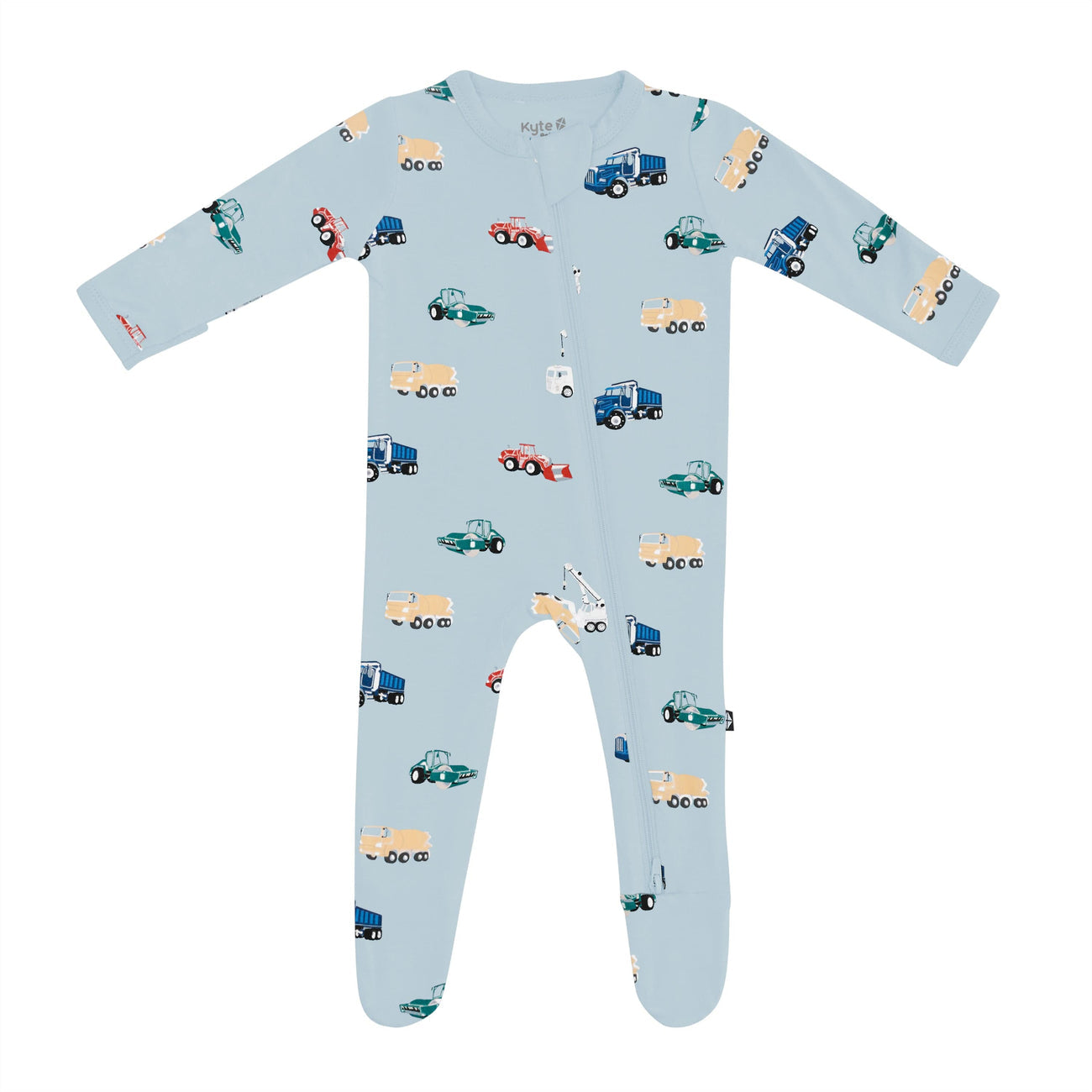 Zippered Print Footie