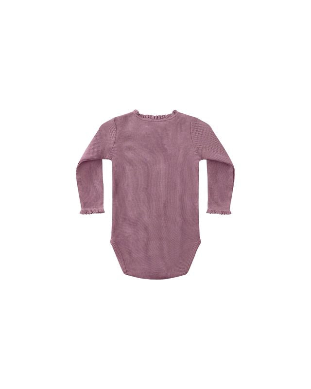 Waffle Long Sleeve Bodysuit