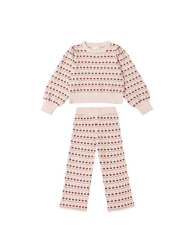 Jacquard Knit Set