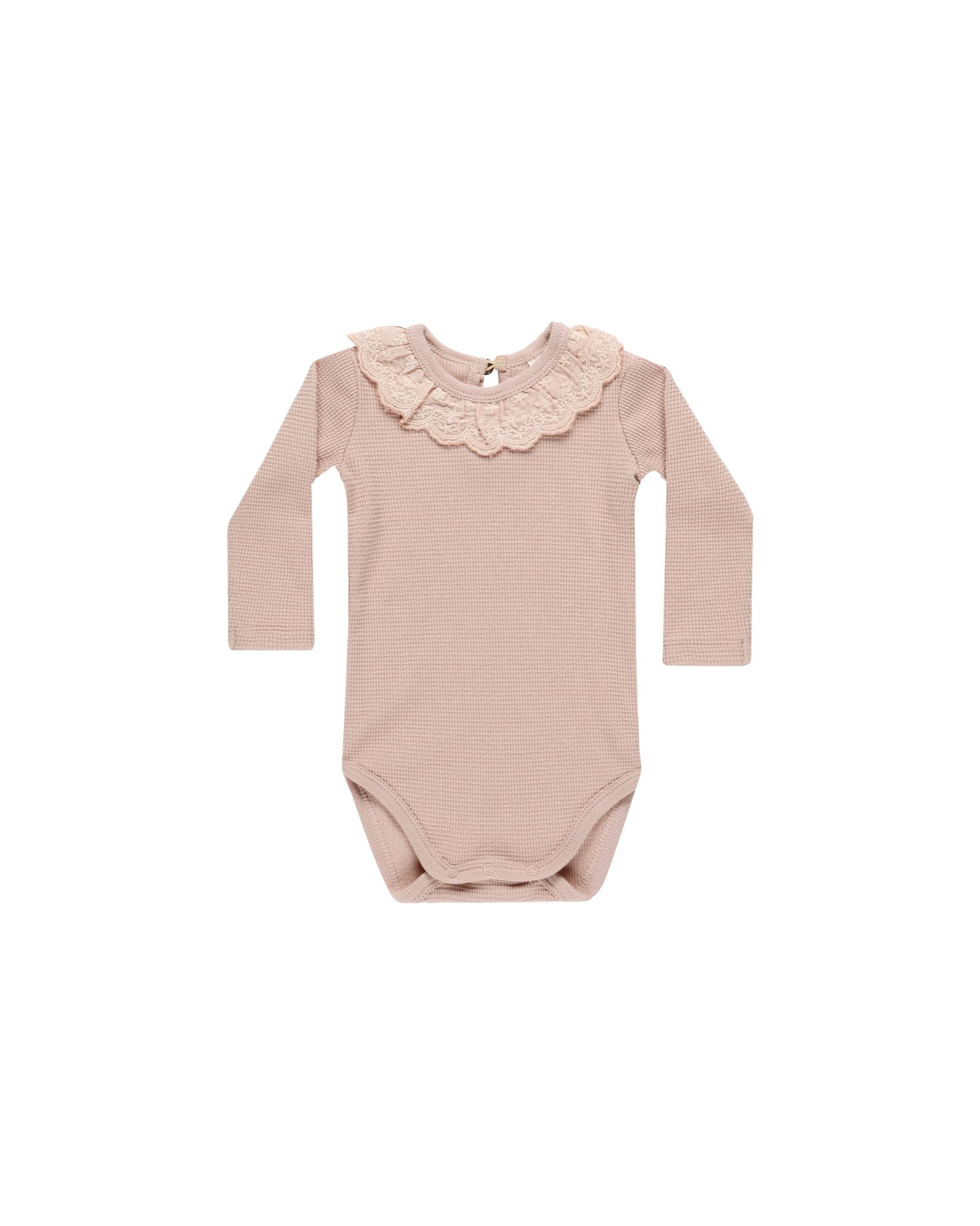 Ruffle Collar Bodysuit