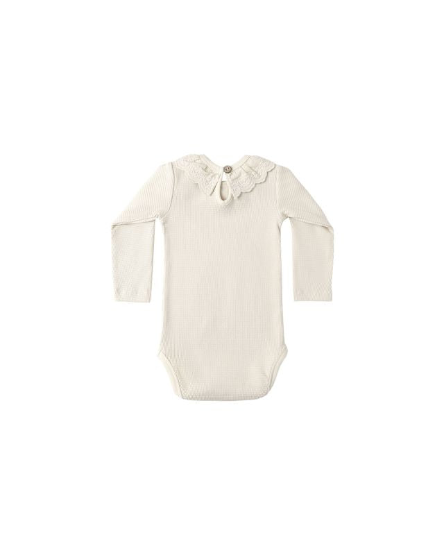 Ruffle Collar Bodysuit