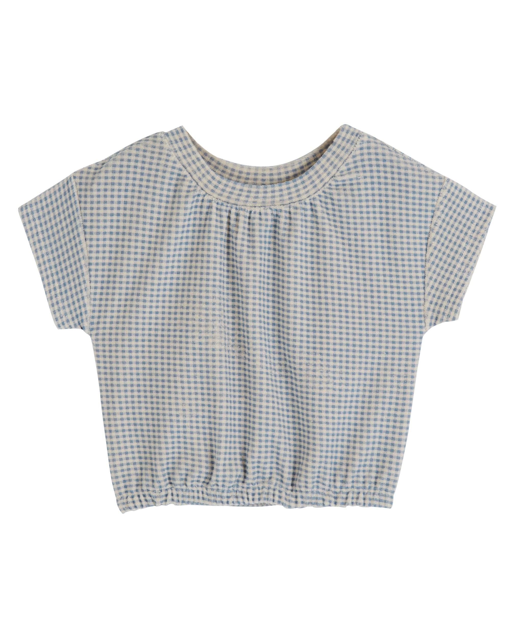 Terry Gingham Top