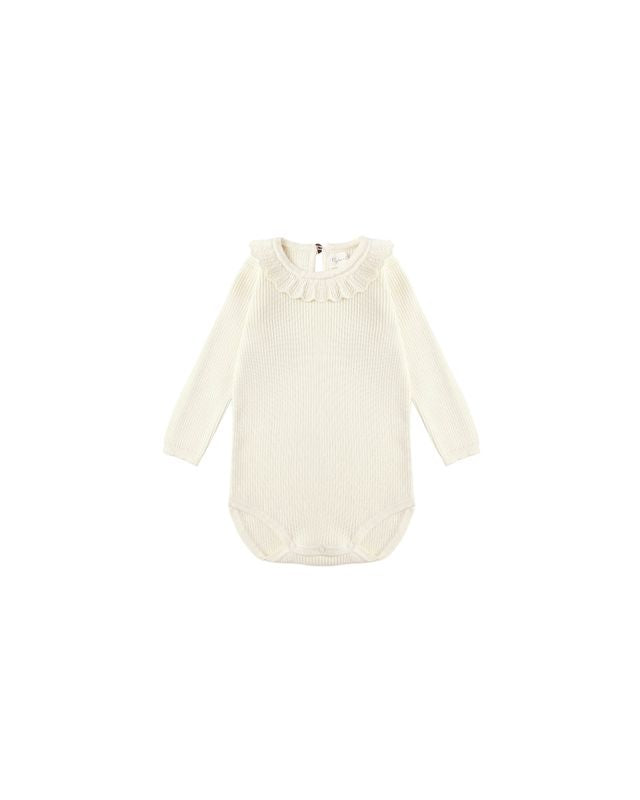 Ruffle Collar Bodysuit