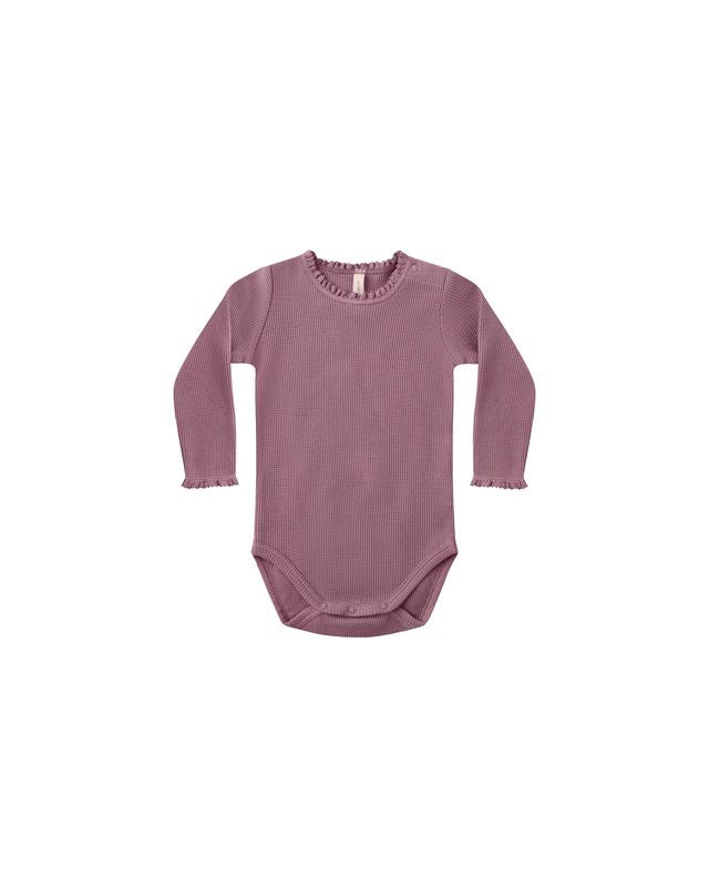 Waffle Long Sleeve Bodysuit