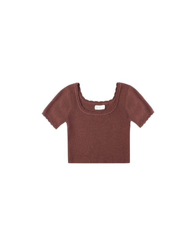 Scallop Tee