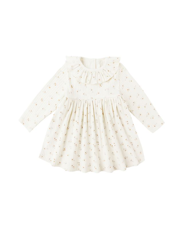 Ruffle Collar Dress