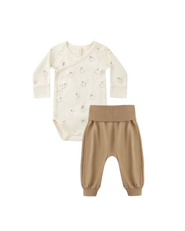 Side Snap Bodysuit + Pant Set
