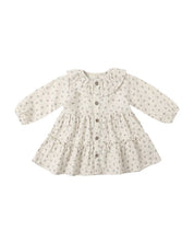 Ruffle Collar Button Dress
