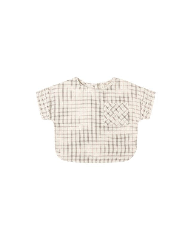 Woven Boxy Top