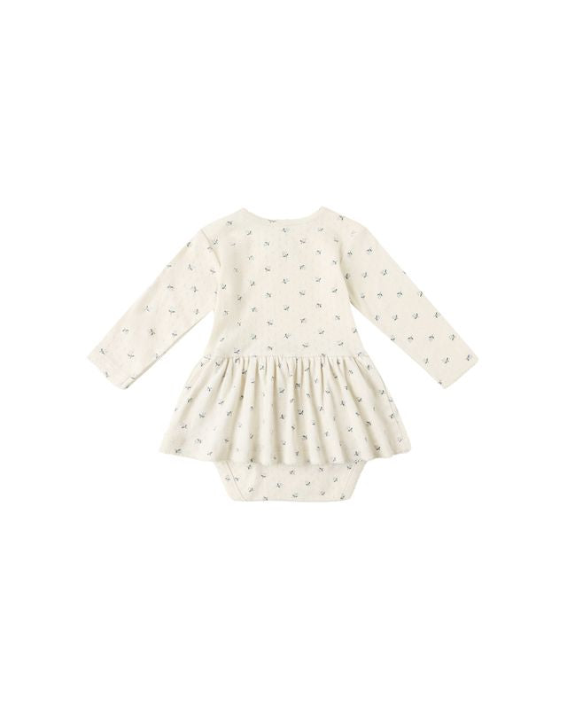 Pointelle Skirted Bodysuit