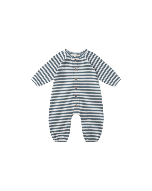 Waffle Long Sleeve Jumpsuit