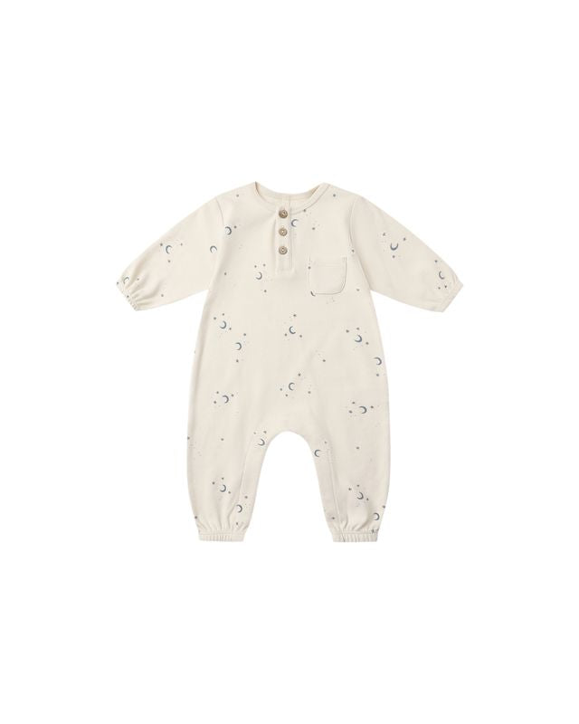 Long Sleeve Pocket Jumpsuit