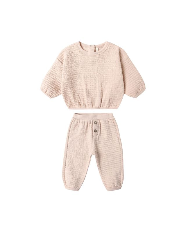 Textured Sweat Set