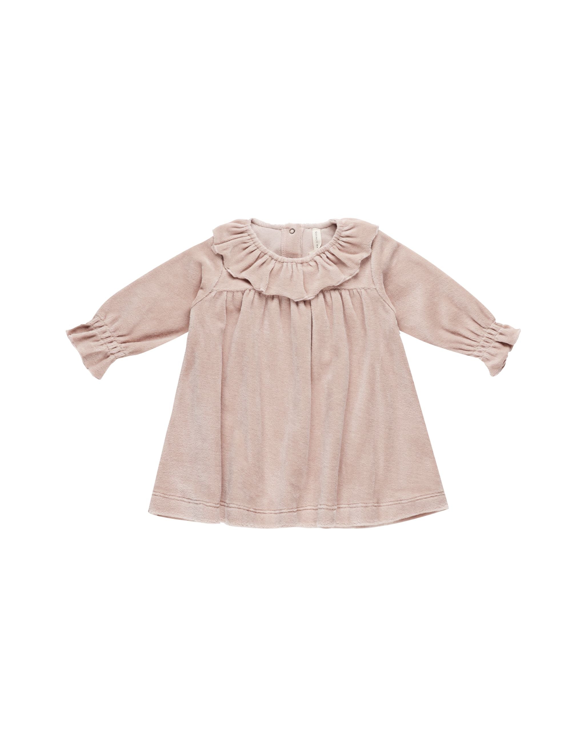 Velour Baby Dress