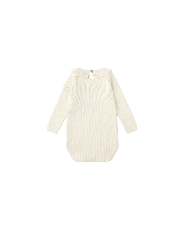 Ruffle Collar Bodysuit
