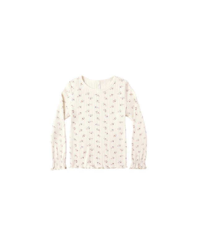 Ribbed Long Sleeve Top