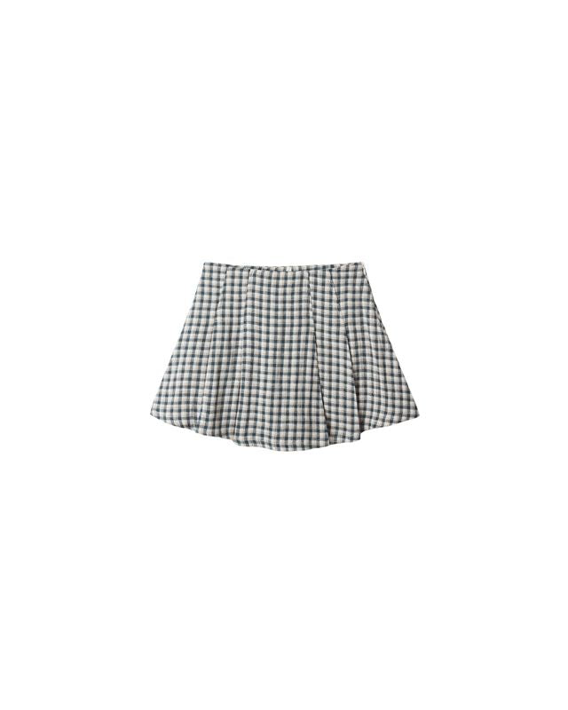 Pleated Mini Skirt
