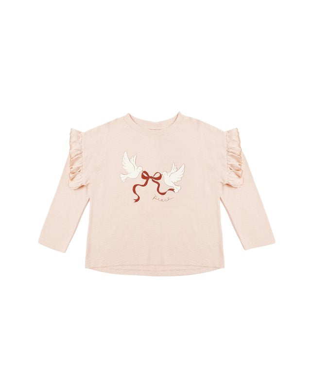 Ruffle Long Sleeve Tee