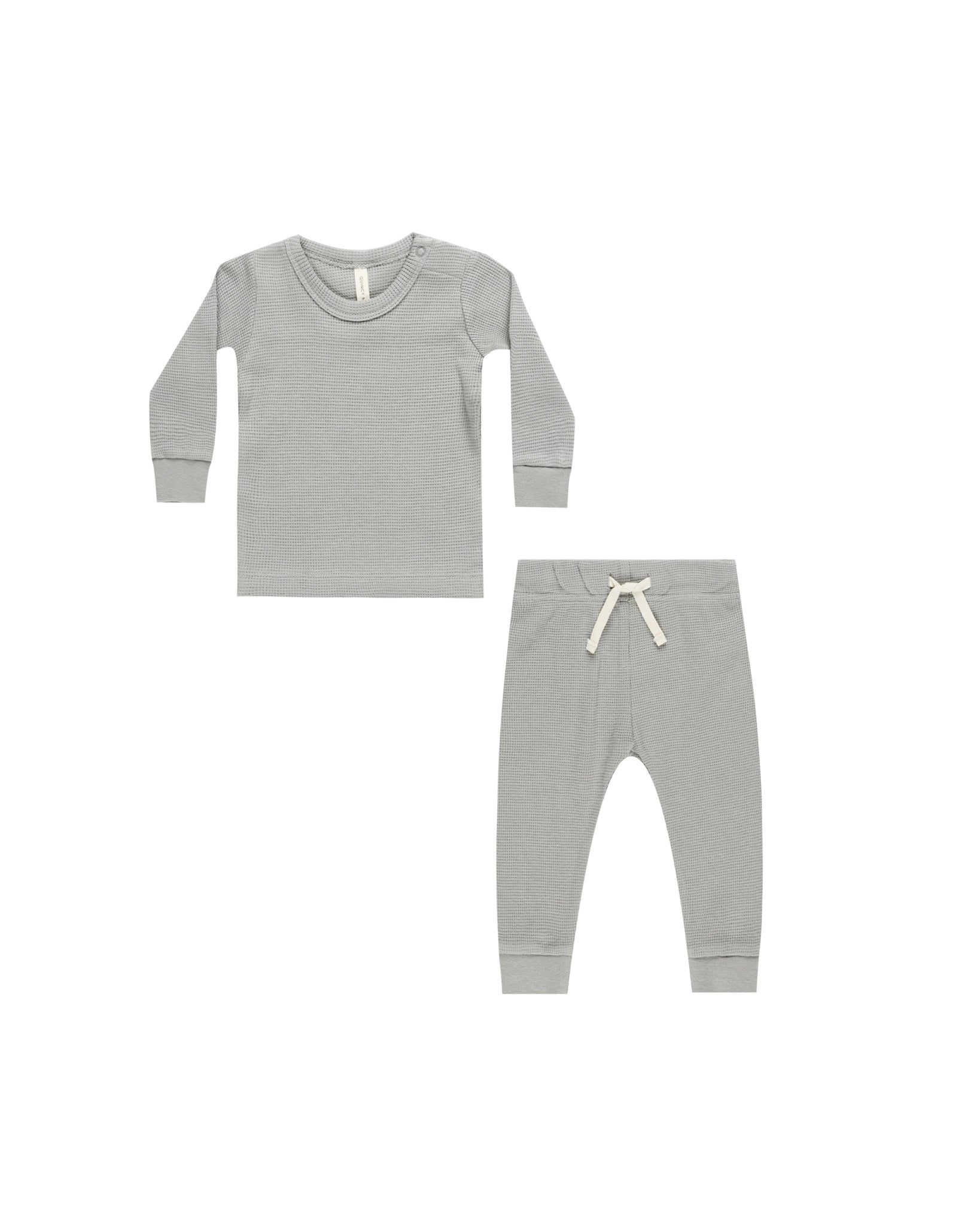 Waffle Top + Pant Set