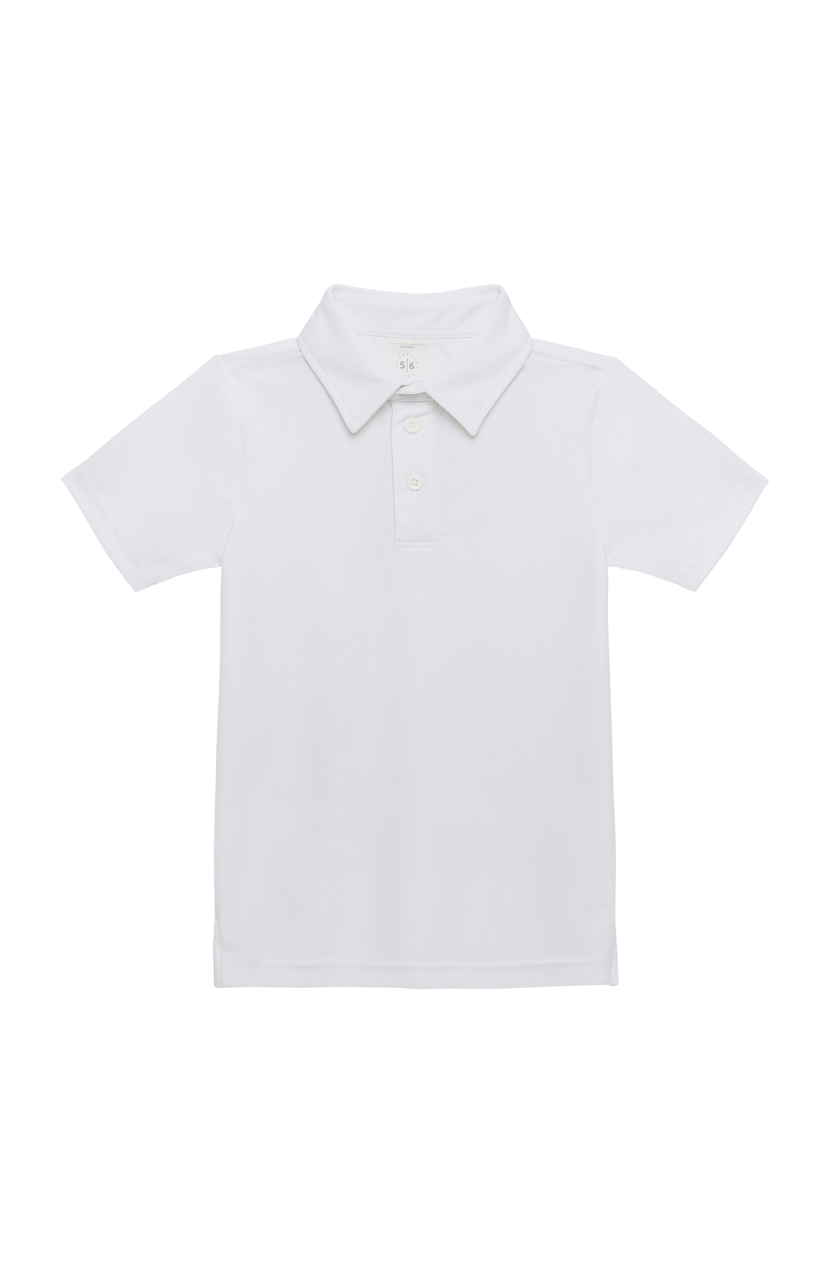 All White Polo