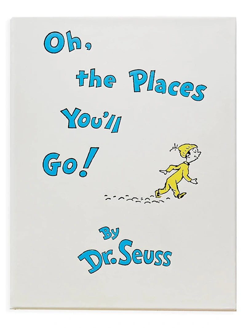 Oh The Places You'll Go -- Leather Bound