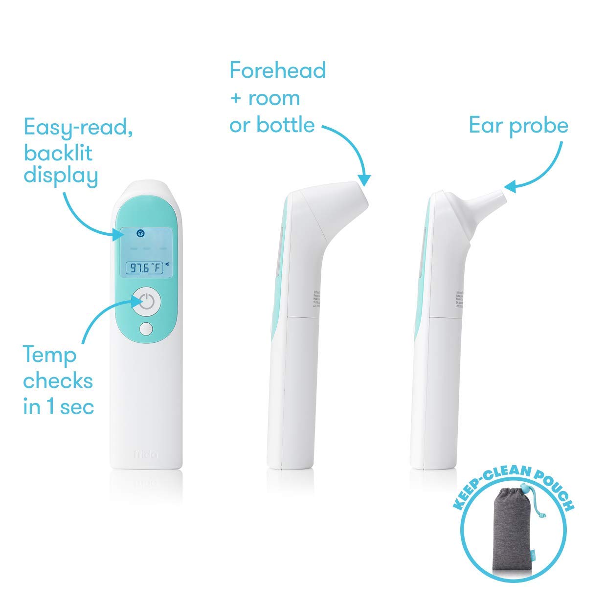 3-in-1 Touchless Thermometer