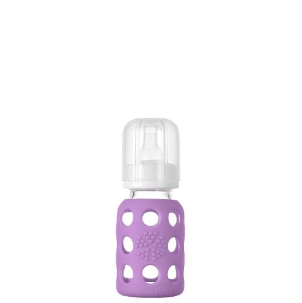 4 oz Baby Bottle w/ Stage 1 Nipple, Stopper, and Cap