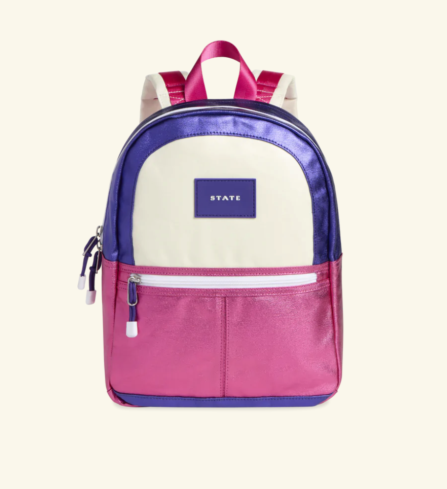 Mini Kane Backpack in Purple/Hot Pink