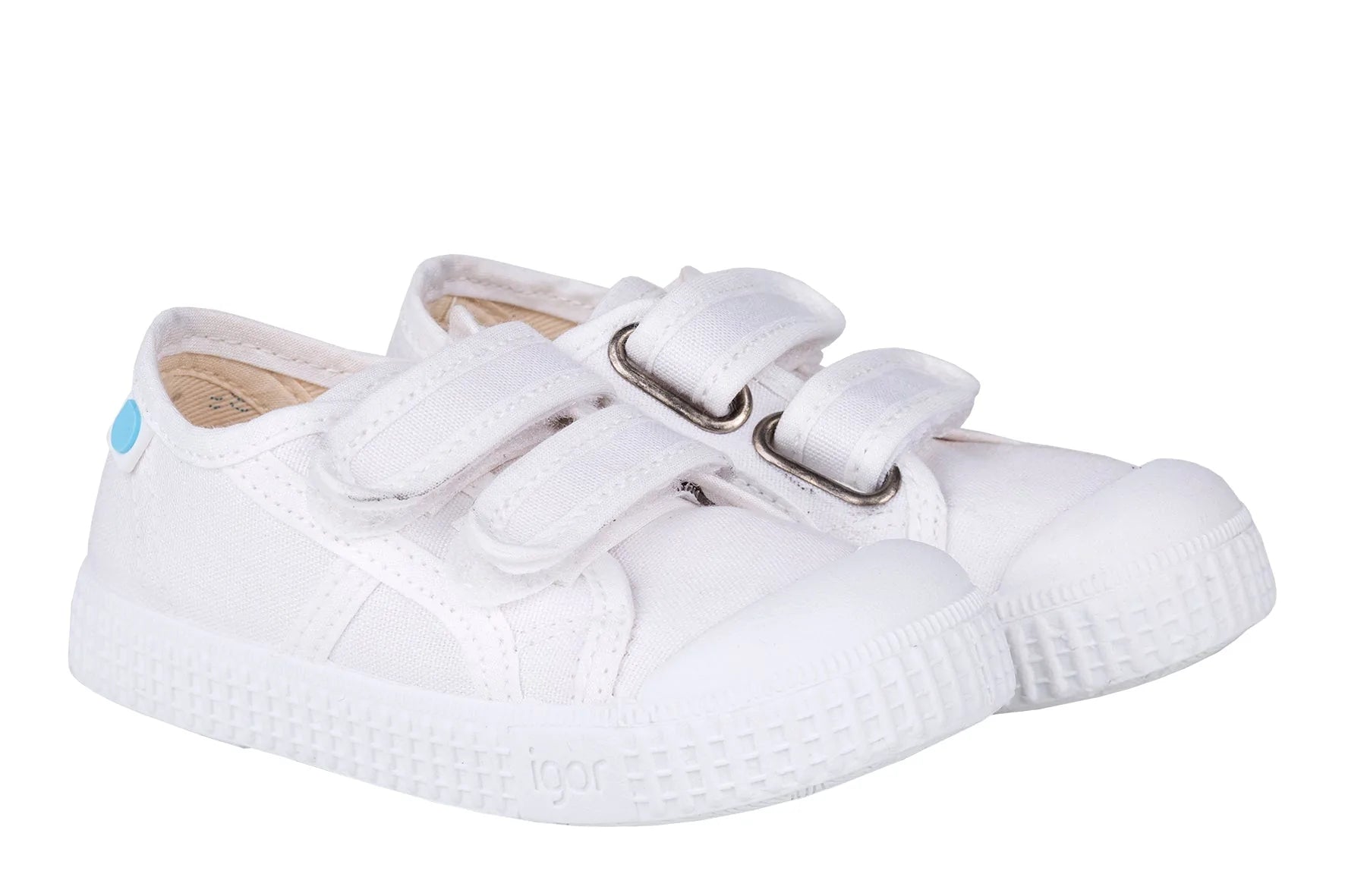 Berri Velcro Sneaker, Blanco